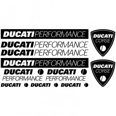 Pegatinas Ducati performance