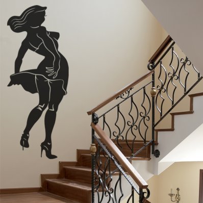 Pin up Wall Stickers