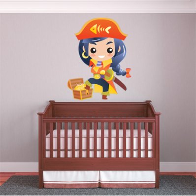 Pirate Wall Stickers