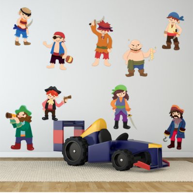 pirates Set Wall Stickers