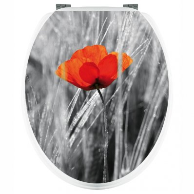 Poppy - Toilet Seat Decal Sticker