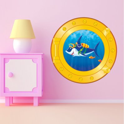 Porthole Wall Stickers