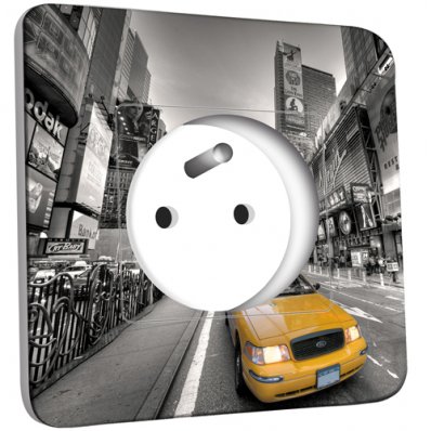 Prise décorée New York Taxi 01 