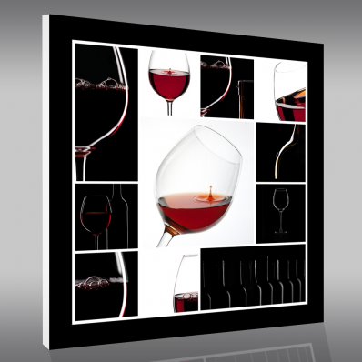 Quadro PVC Forex vinho