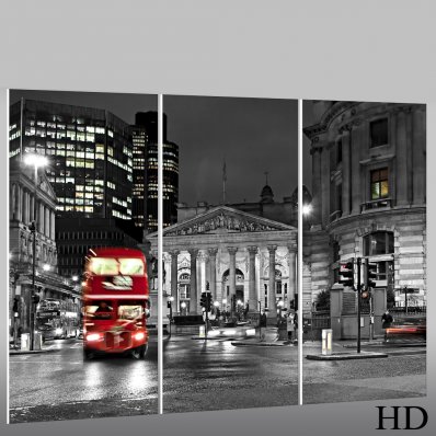 Quadro Triptico PVC London