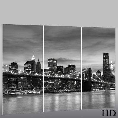 Quadro Triptico PVC New York