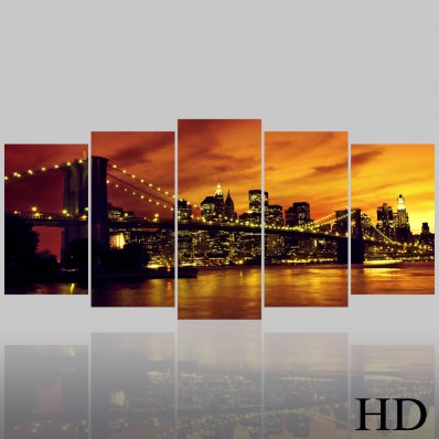 Quadro Triptico PVC New York