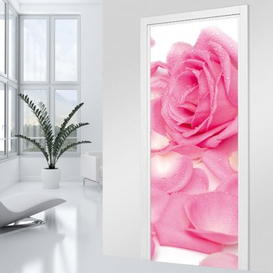 Rose Door Stickers