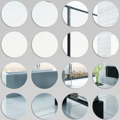 Round - Decorative Mirrors Acrylic