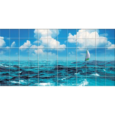 Sea - Tiles Wall Stickers