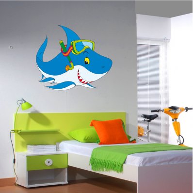 Shark Wall Stickers