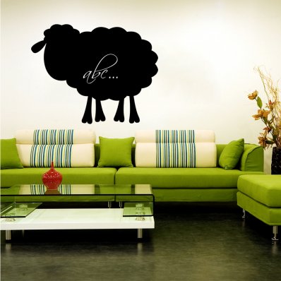 Sheep - Chalkboard / Blackboard Wall Stickers