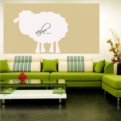 Sheep - Whiteboard Wall Stickers