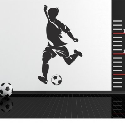 Soccer Player Wall Stickers