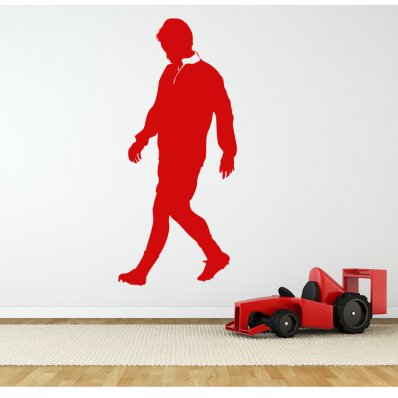 Soccer Player Wall Stickers