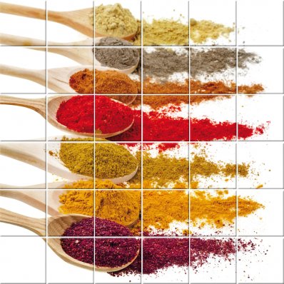 Spices - Tiles Wall Stickers
