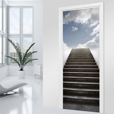 Staircase Door Stickers