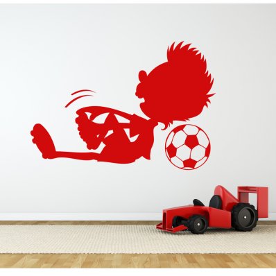 Sticker Copil Fotbal