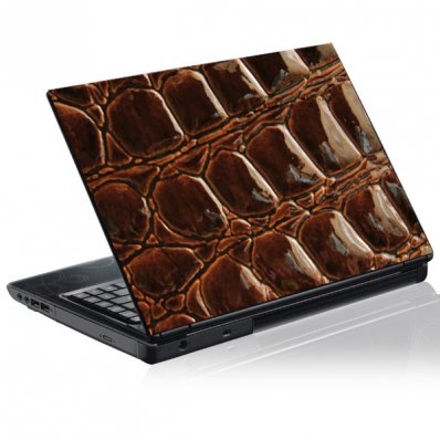 Sticker laptop exterior Croco