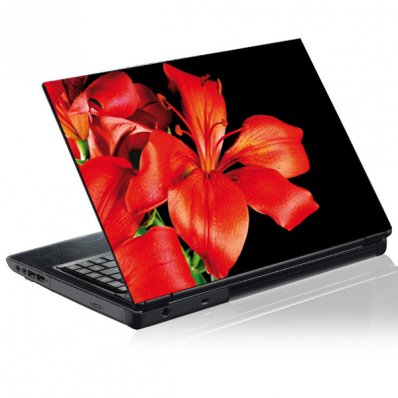 Sticker laptop exterior Floare