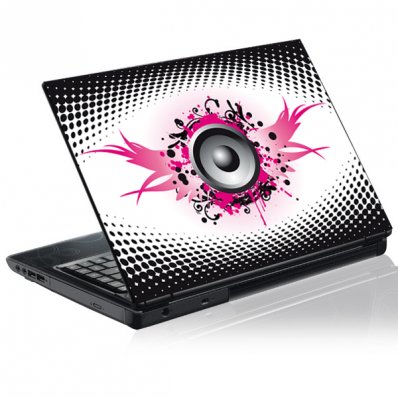 Sticker laptop exterior Grafica
