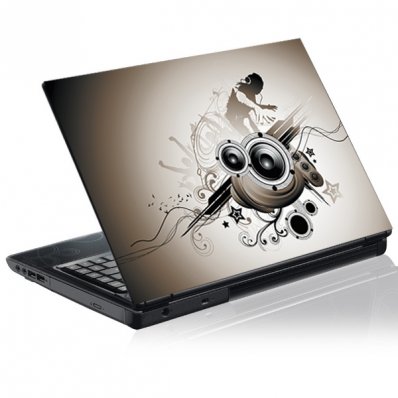 Sticker laptop exterior Grafica
