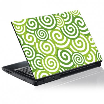 Sticker laptop exterior Grafica Spirala