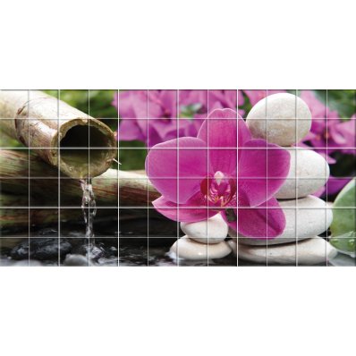 Sticker pentru faianta Floare Bolovani