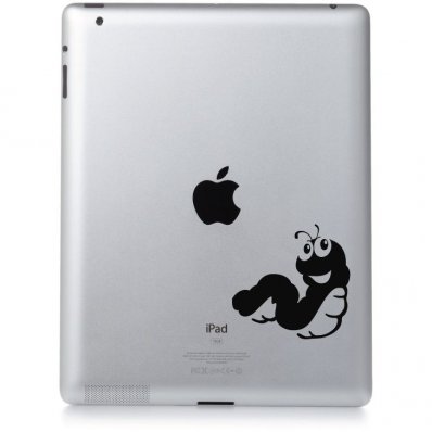 Sticker pentru Ipad 3 Virme de Pamant