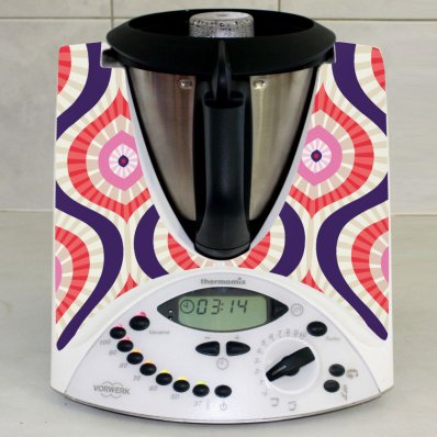 Sticker Thermomix TM 31 Asbtract Rotund