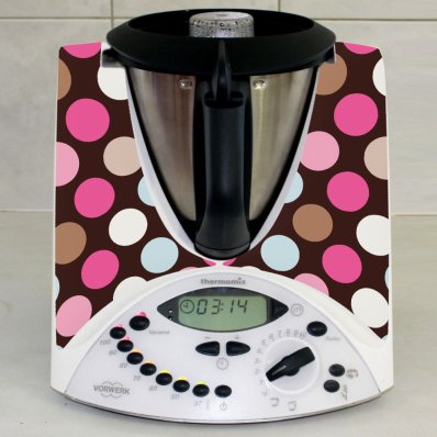 Sticker Thermomix TM 31 Cercuri Multicolore