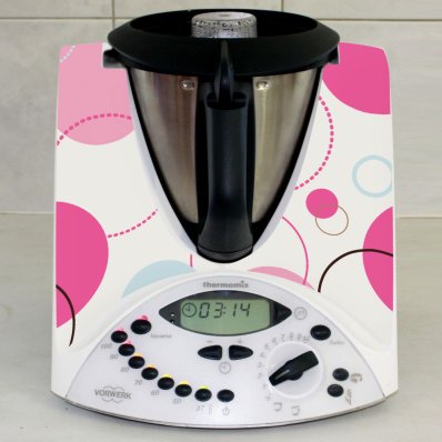 Sticker Thermomix TM 31 Design Cercuri