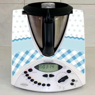 Sticker Thermomix TM 31 Panza Albastra