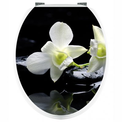 Sticker WC Orhidee Alba