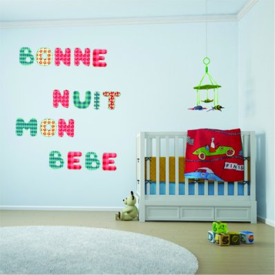 Autocollant Stickers enfant abécédaire