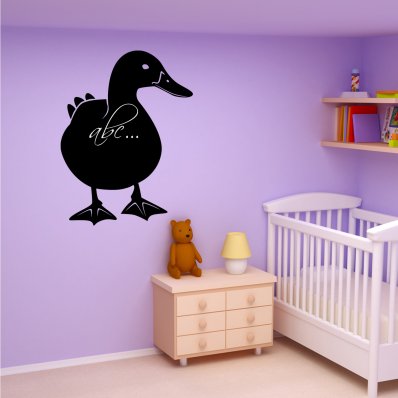 Stickers ardoise canard