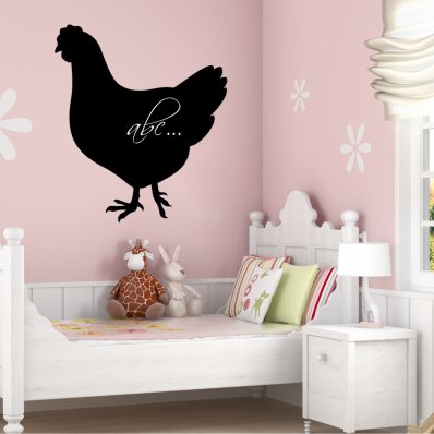 Stickers ardoise coq