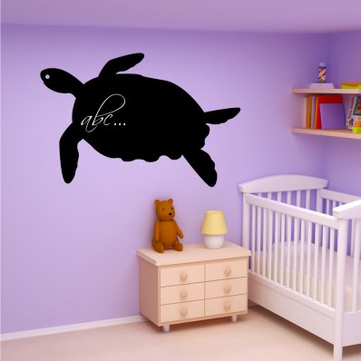 Stickers ardoise tortue