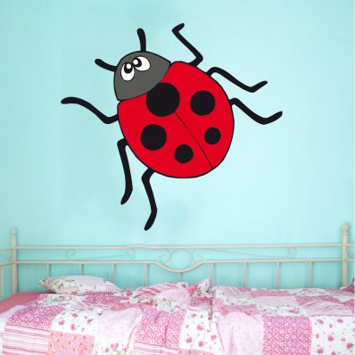 Stickers Coccinelle