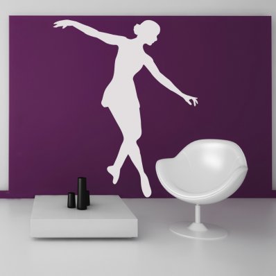 Stickers danseuse