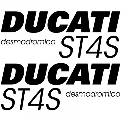 Autocollant - Stickers Ducati ST4S desmodromico