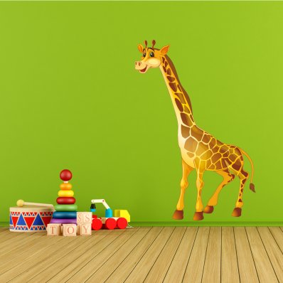 Autocollant Stickers girafe