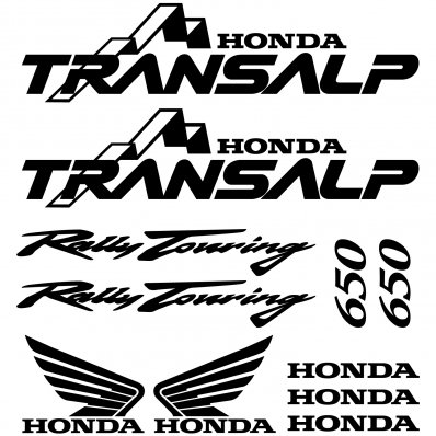 Autocollant - Stickers Honda Transalp 650