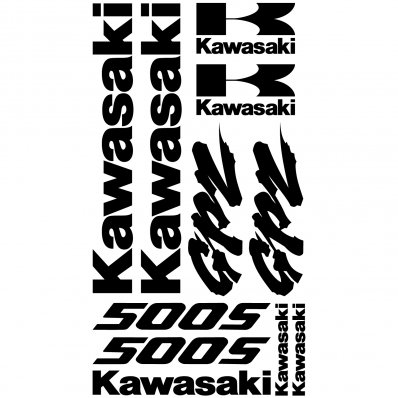 Autocollant - Stickers Kawasaki GPZ 500s