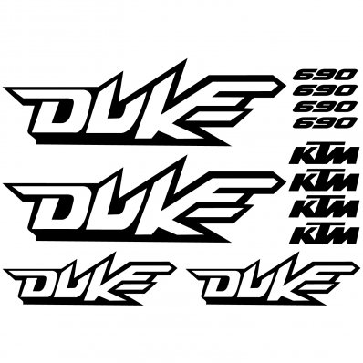 Autocollant - Stickers Ktm 690 duke