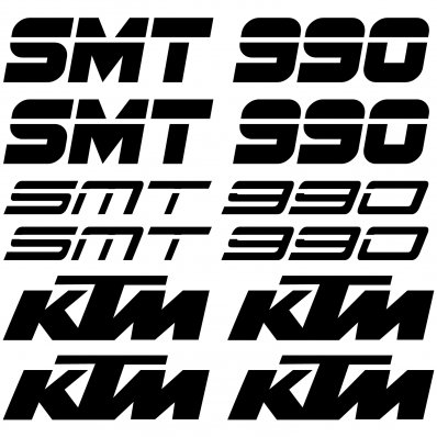 Autocollant - Stickers Ktm 990 smt