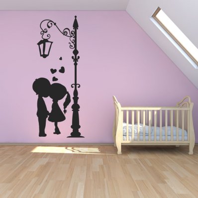 Stickers lampadaire enfants