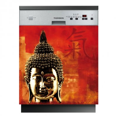 Stickers lave vaisselle bouddha