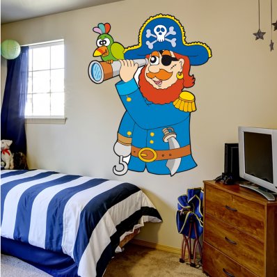 Stickers Pirate Lunette