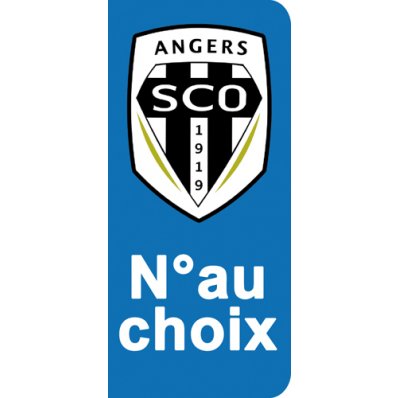 Stickers Plaque Angers
